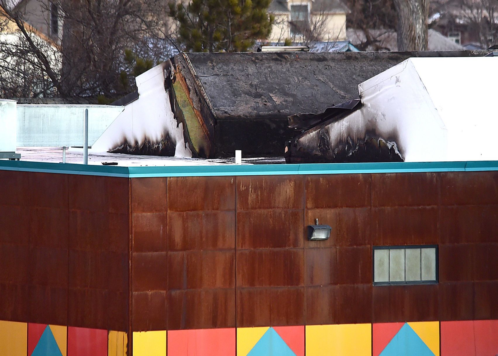 Crow mercantile roof